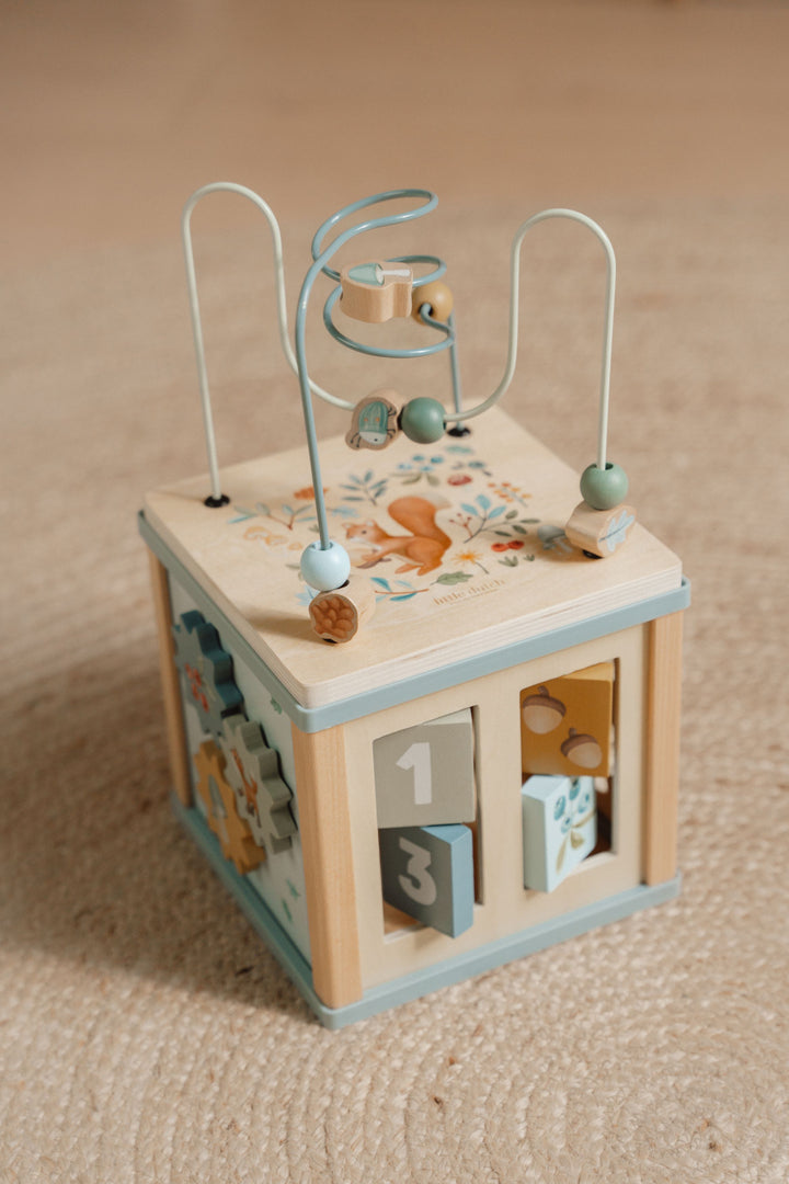 Little Dutch - Activity Cube - Forest Friends - Mabel & Fox