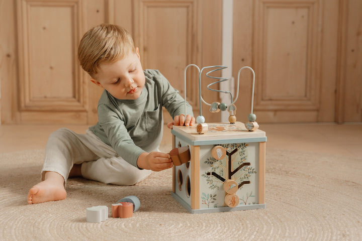 Little Dutch - Activity Cube - Forest Friends - Mabel & Fox
