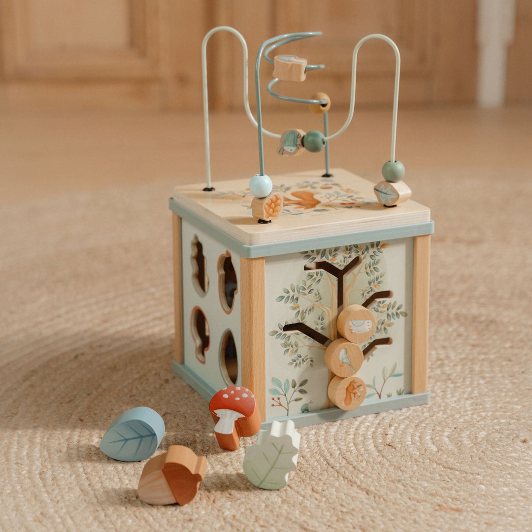 Little Dutch - Activity Cube - Forest Friends - Mabel & Fox