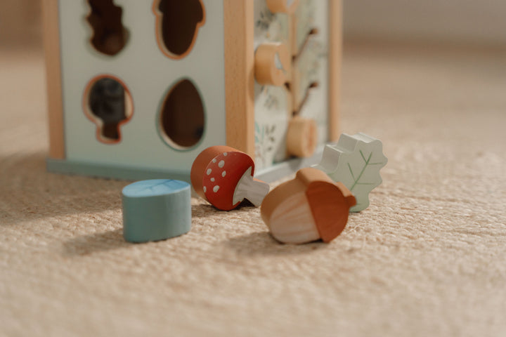 Little Dutch - Activity Cube - Forest Friends - Mabel & Fox