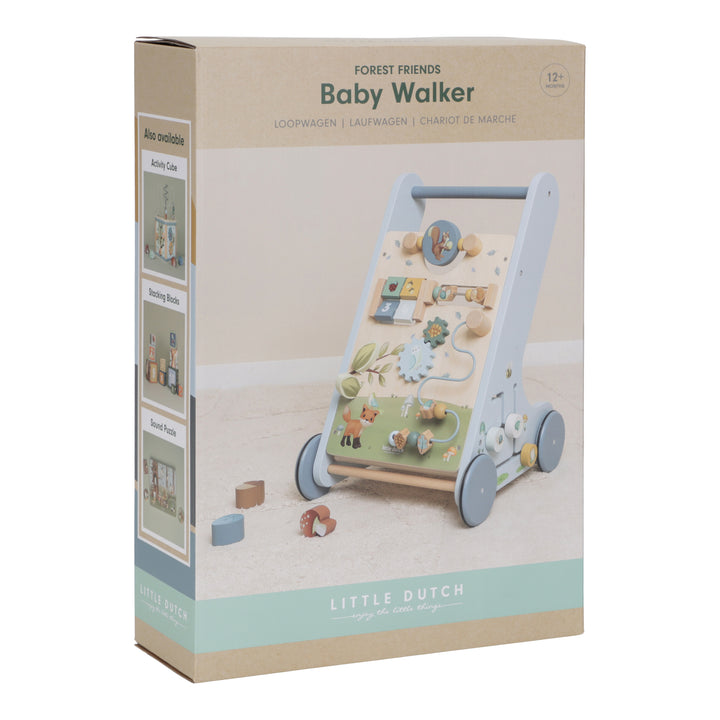 Little Dutch - Baby Walker - Forest Friends - Mabel & Fox