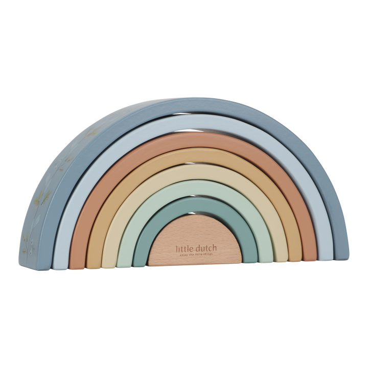 Little Dutch - Rainbow Stacker - Forest Friends - Mabel & Fox