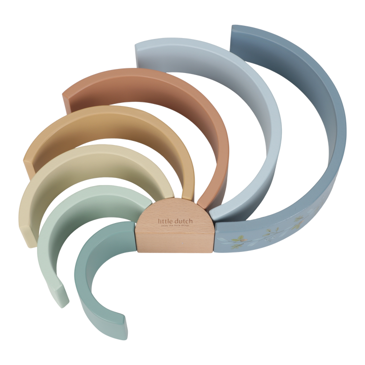 Little Dutch - Rainbow Stacker - Forest Friends - Mabel & Fox