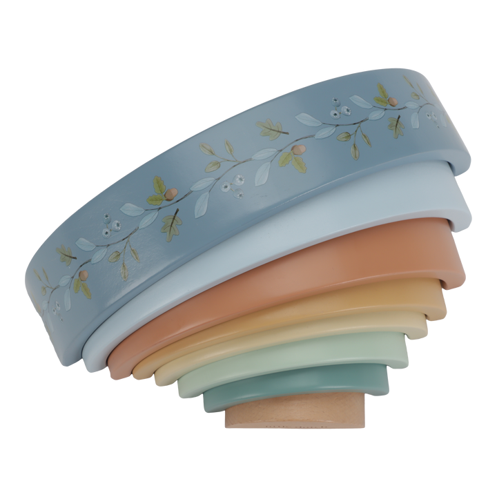 Little Dutch - Rainbow Stacker - Forest Friends - Mabel & Fox