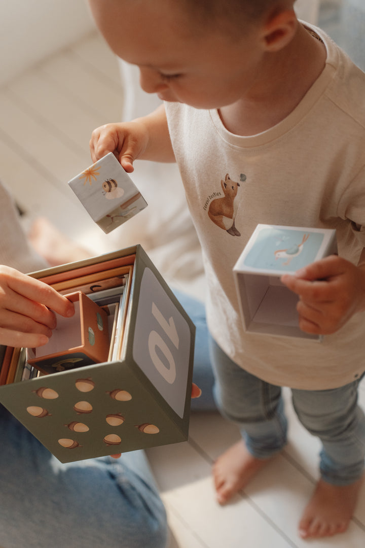Little Dutch - Stacking Blocks - Forest Friends - Mabel & Fox