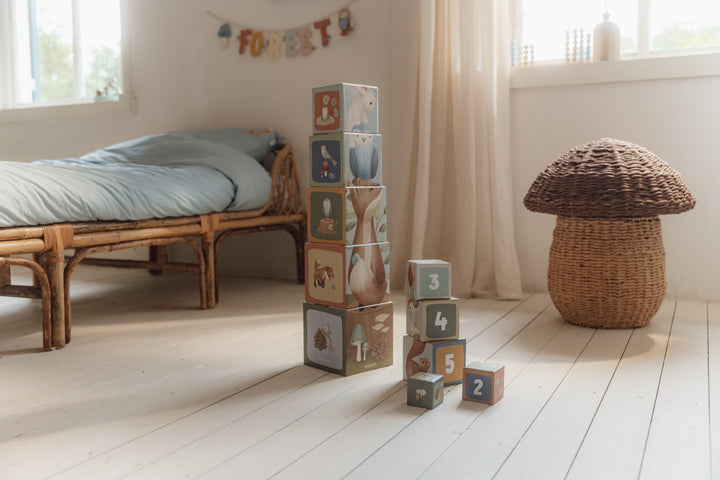 Little Dutch - Stacking Blocks - Forest Friends - Mabel & Fox