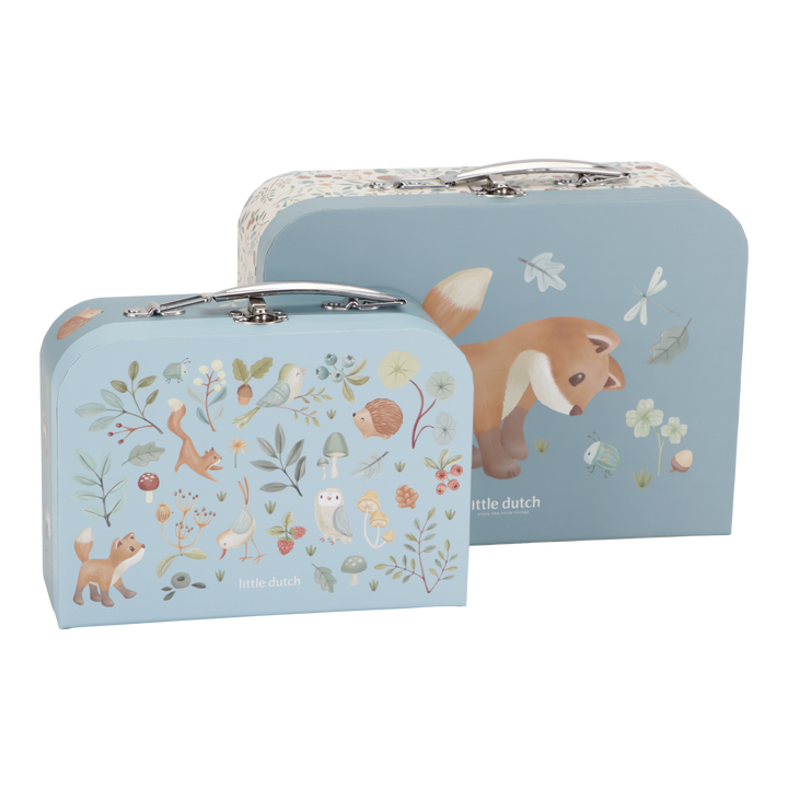 Little Dutch - Suitcase Set - Forest Friends - Mabel & Fox