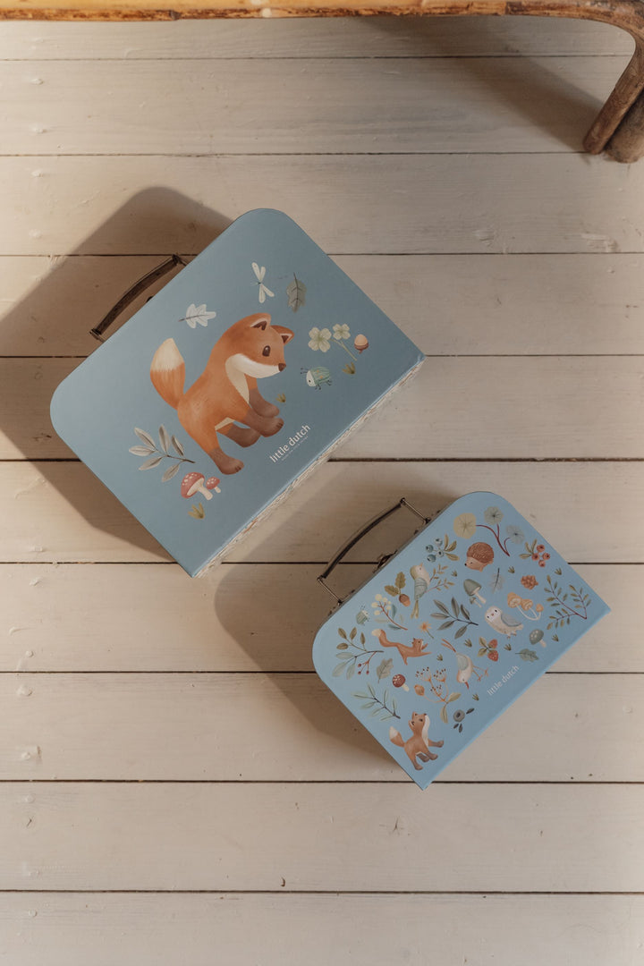 Little Dutch - Suitcase Set - Forest Friends - Mabel & Fox