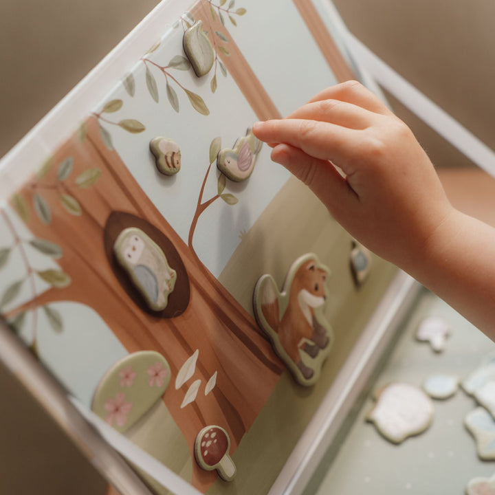 Little Dutch - Magnetic Playboard - Forest Friends - Mabel & Fox