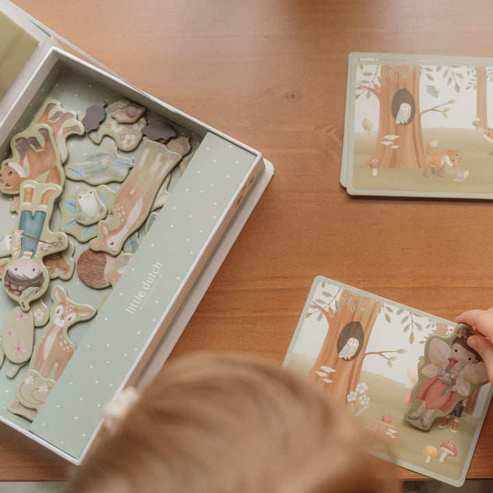 Little Dutch - Magnetic Playboard - Forest Friends - Mabel & Fox