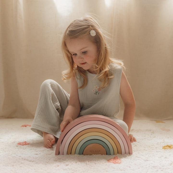Little Dutch - Rainbow Stacker - Fairy Garden - Mabel & Fox
