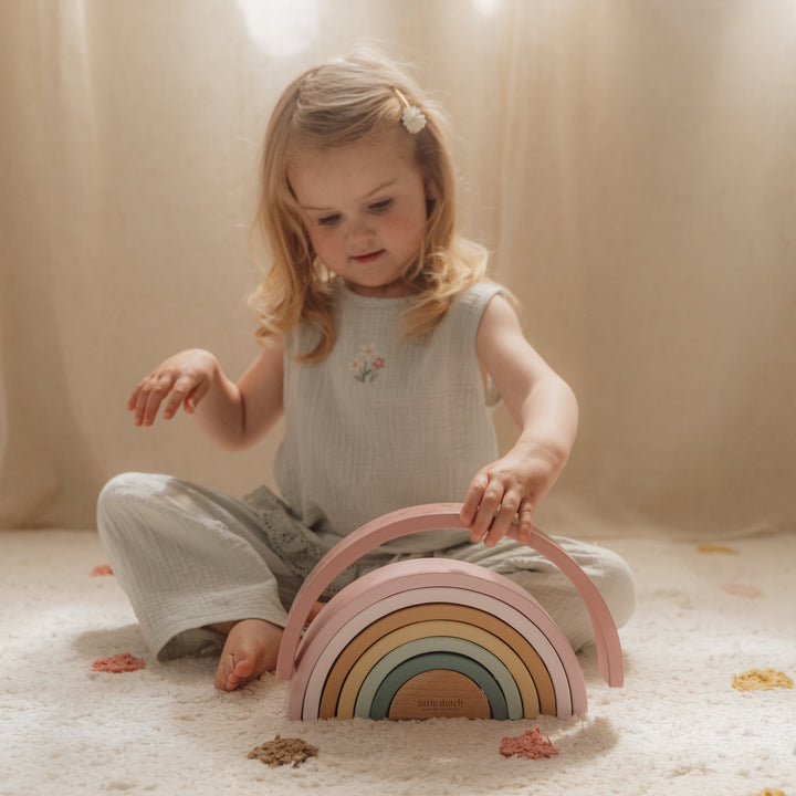 Little Dutch - Rainbow Stacker - Fairy Garden - Mabel & Fox