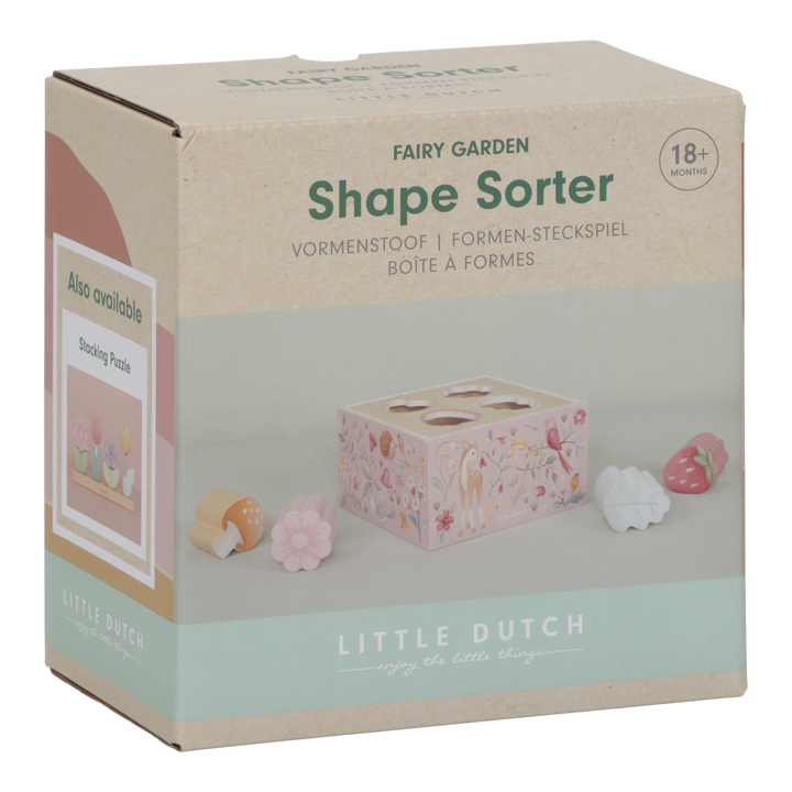 Little Dutch - Shape Sorter - Fairy Garden - Mabel & Fox