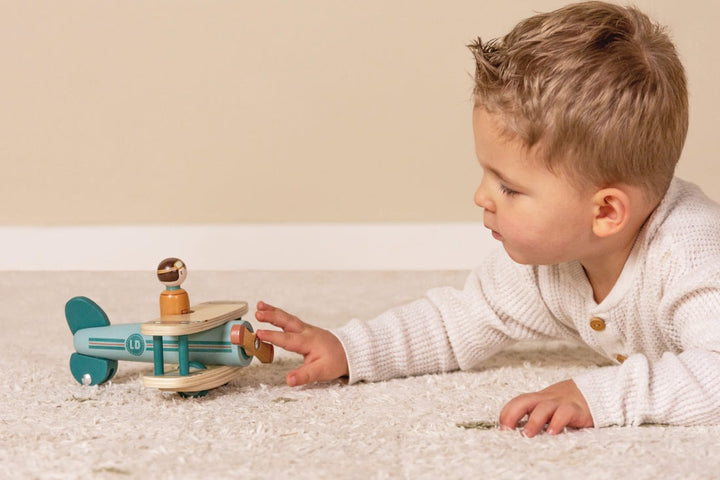 Little Dutch - Toy Airplane - Mabel & Fox