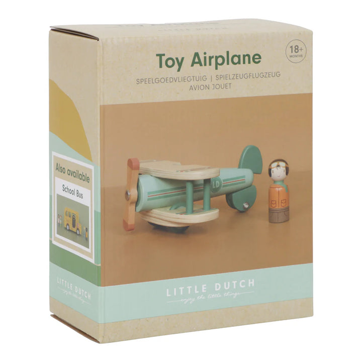 Little Dutch - Toy Airplane - Mabel & Fox