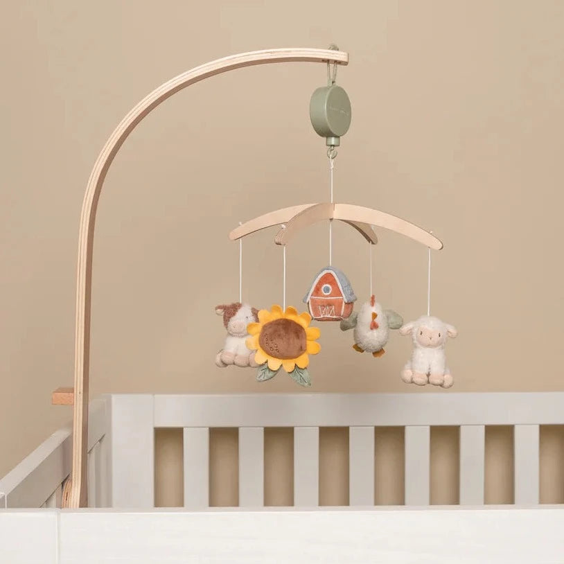 Little Dutch Wooden Music Mobile Little Farm Mabel Fox