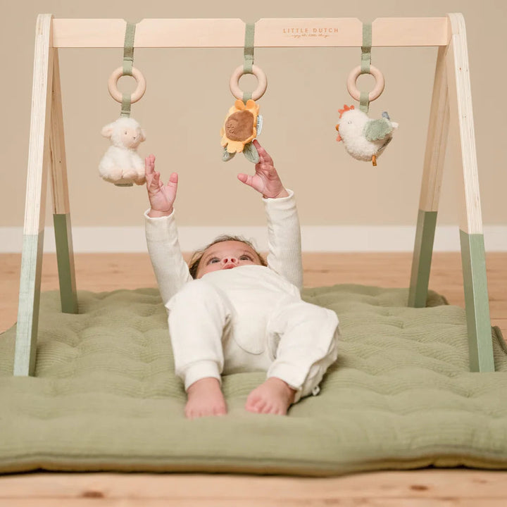 Little Dutch - Baby Gym Wooden - Little Farm - Mabel & Fox