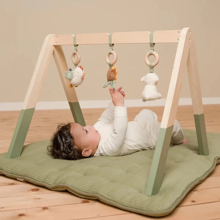 Little Dutch - Baby Gym Wooden - Little Farm - Mabel & Fox