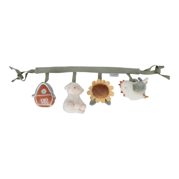 Little Dutch - Car Seat Toy - Little Farm - Mabel & Fox
