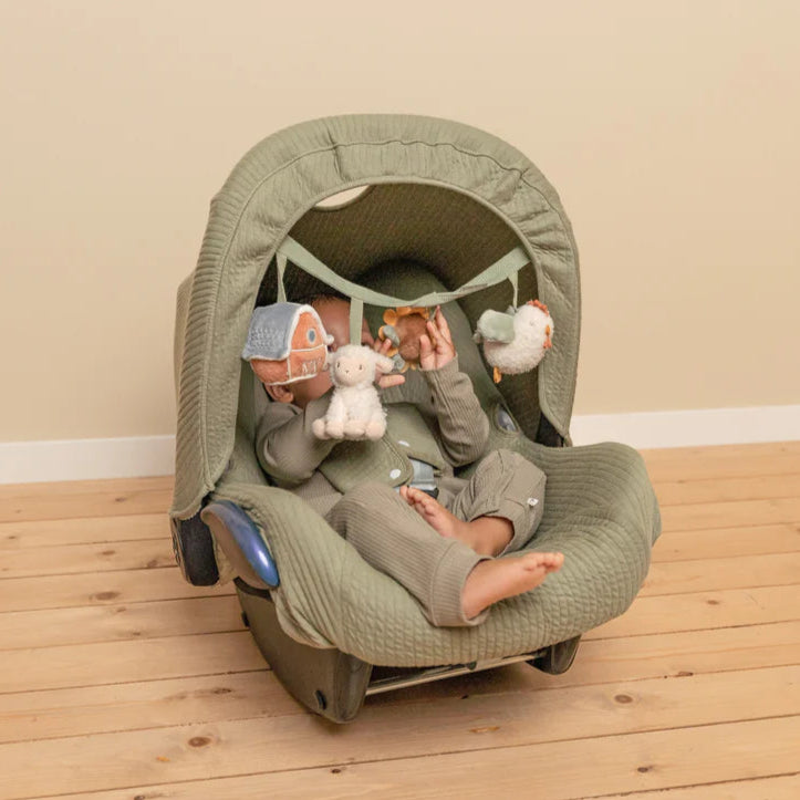 Little Dutch - Car Seat Toy - Little Farm - Mabel & Fox