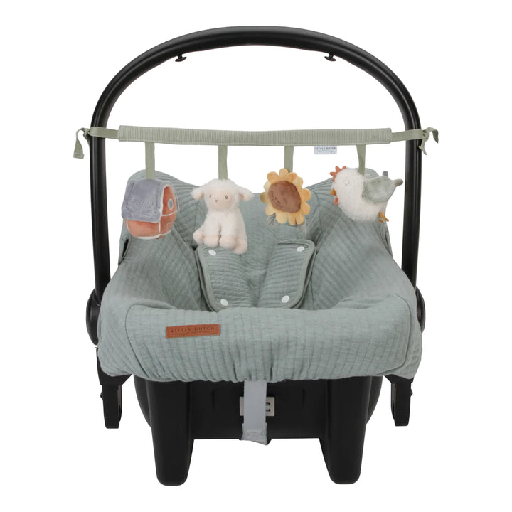 Little Dutch - Car Seat Toy - Little Farm - Mabel & Fox