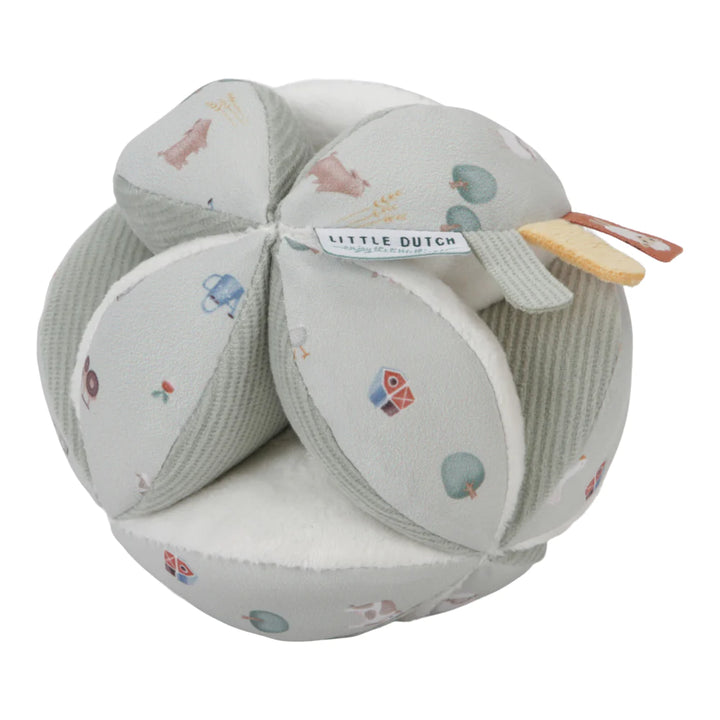 Little Dutch - Sensory Gripping Ball - Little Farm - Mabel & Fox