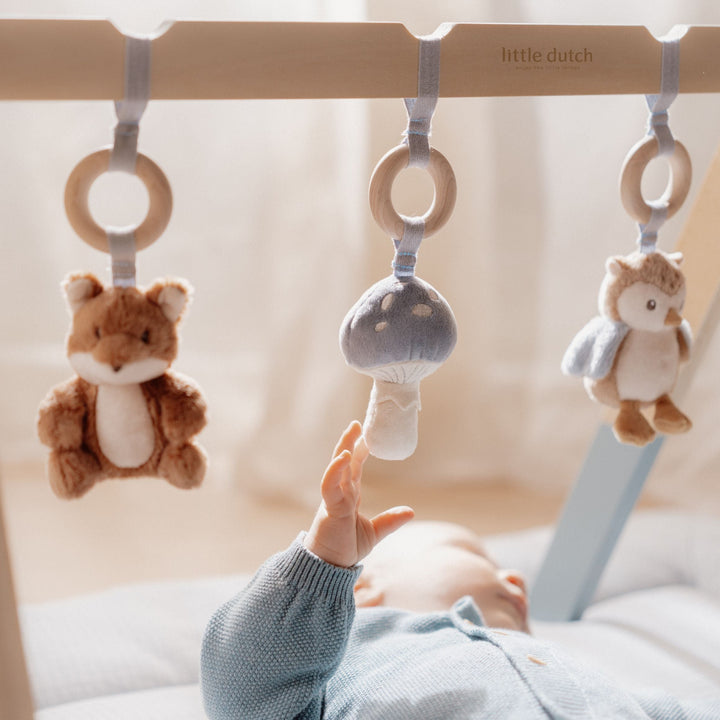 Little Dutch - Baby Gym Wooden - Forest Friends - Mabel & Fox