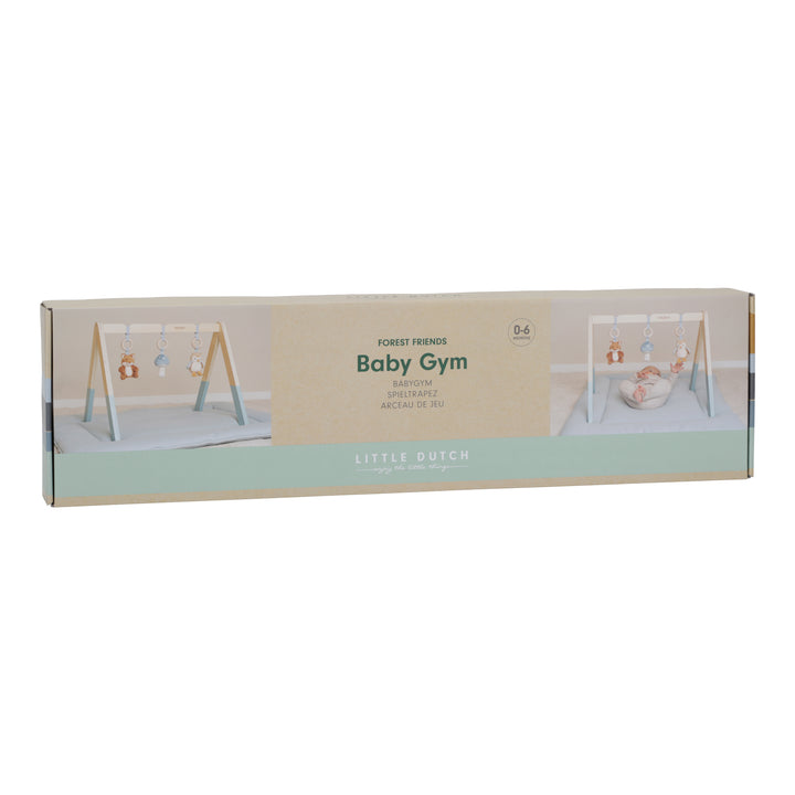 Little Dutch - Baby Gym Wooden - Forest Friends - Mabel & Fox