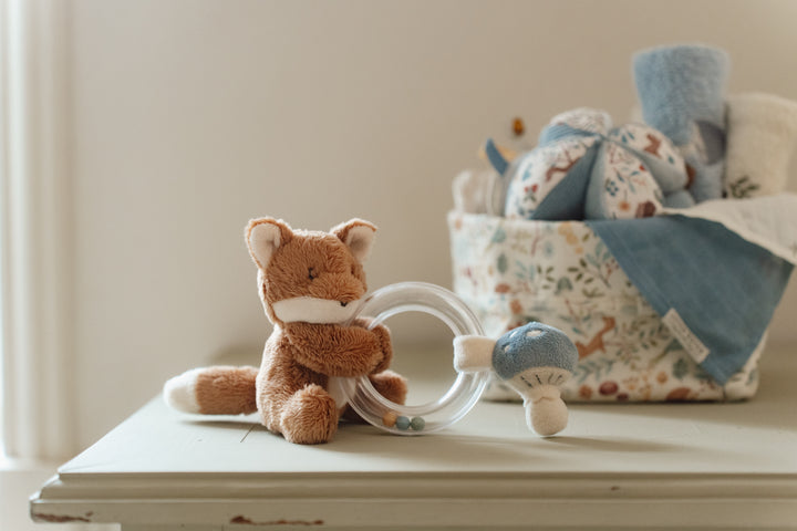 Little Dutch - Ring Rattle - Fox Forest Friends - Mabel & Fox