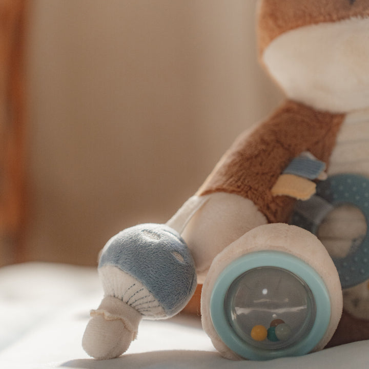 Little Dutch - Activity Soft Toy - Forest Friends - Fox - Mabel & Fox