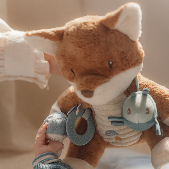 Little Dutch - Activity Soft Toy - Forest Friends - Fox - Mabel & Fox