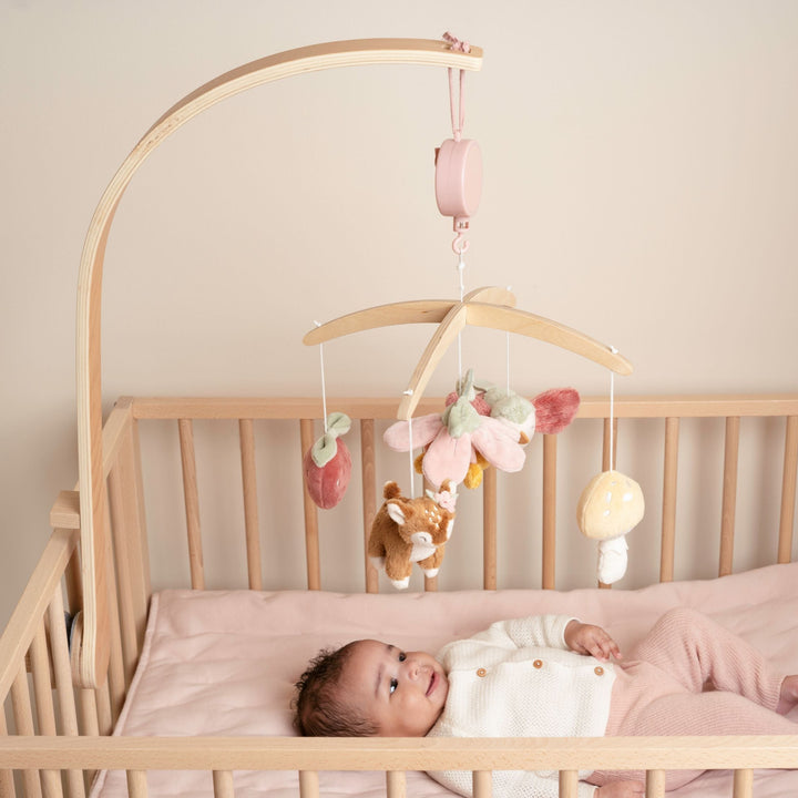 Sample Sale (Damaged Packaging) - Little Dutch - Wooden Music Mobile - Fairy Garden - Mabel & Fox