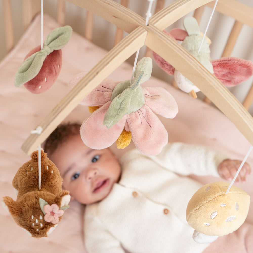 Sample Sale (Damaged Packaging) - Little Dutch - Wooden Music Mobile - Fairy Garden - Mabel & Fox