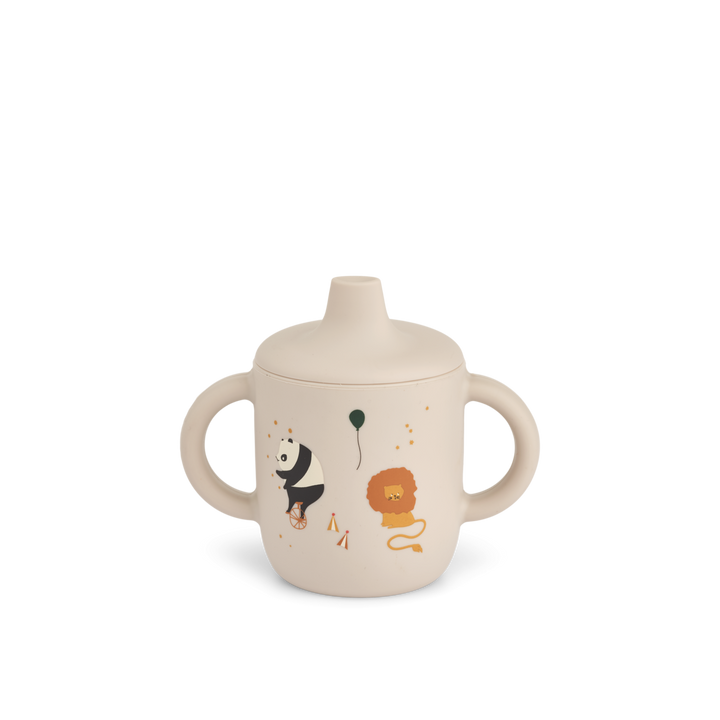 Liewood - Neil Sippy Cup - Circus / Sandy - Mabel & Fox