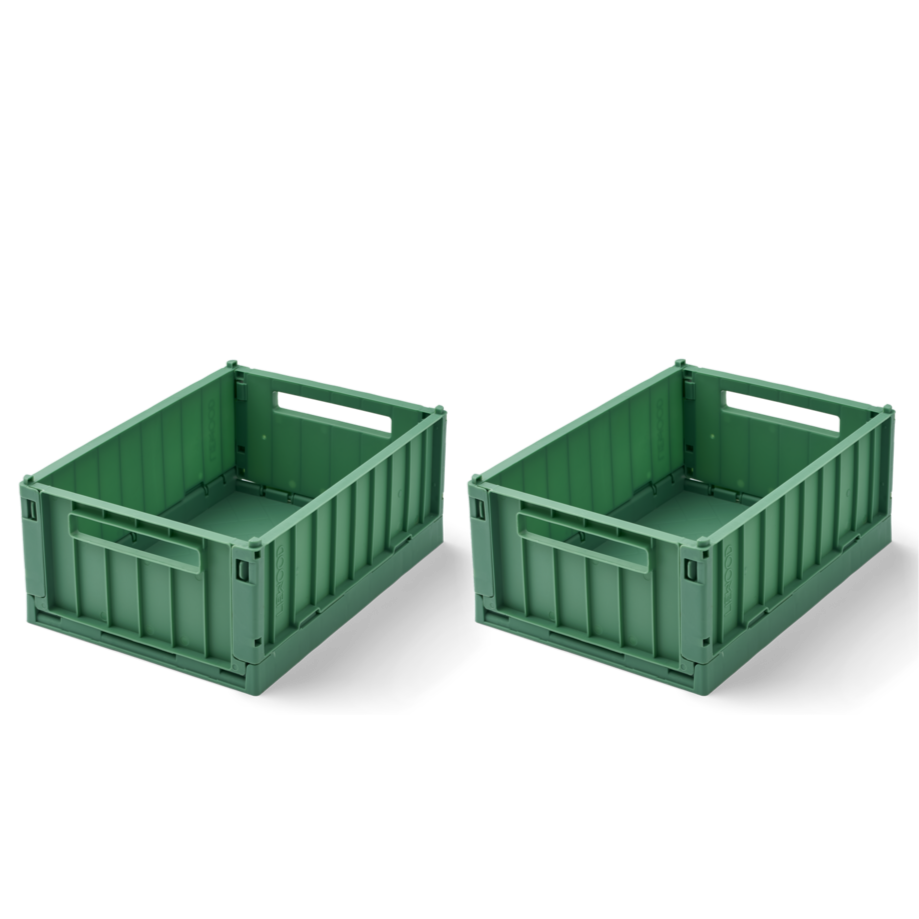 Liewood - Weston Storage Box - Dusty Ivy - Small (2 Pack)