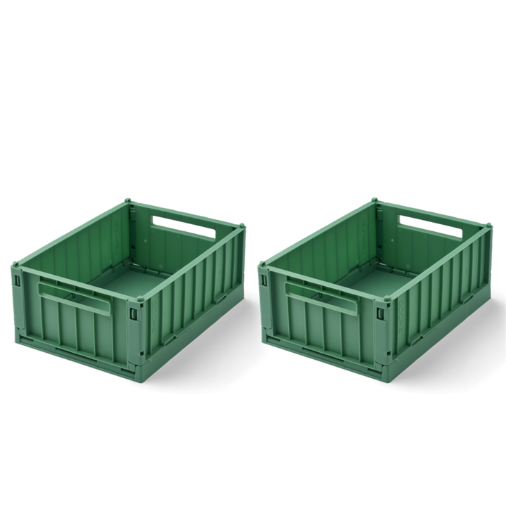Liewood - Weston Storage Box - Dusty Ivy - Small (2 Pack)
