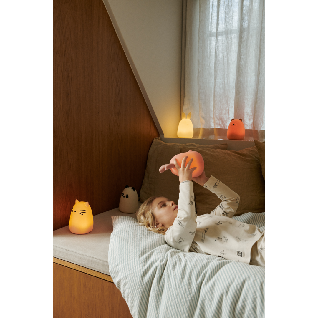 Liewood - Winston Night Light - Rabbit Creme de la creme - Mabel & Fox