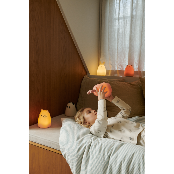 Liewood - Winston Night Light - Rabbit Creme de la creme - Mabel & Fox