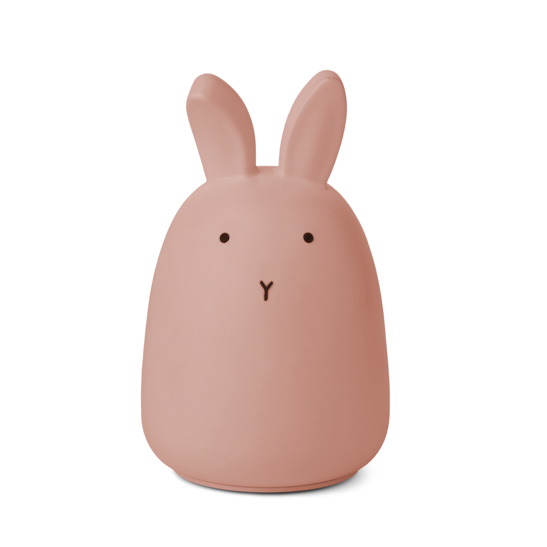 Liewood - Winston Night Light - Rabbit Dark Rose - Mabel & Fox