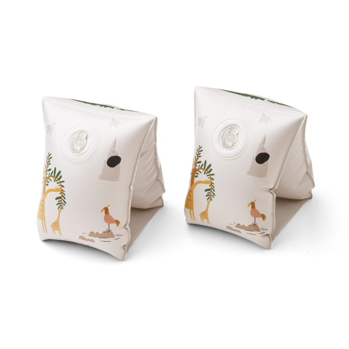 Liewood- Shirley Printed Arm Bands - All together / Sandy - Mabel & Fox