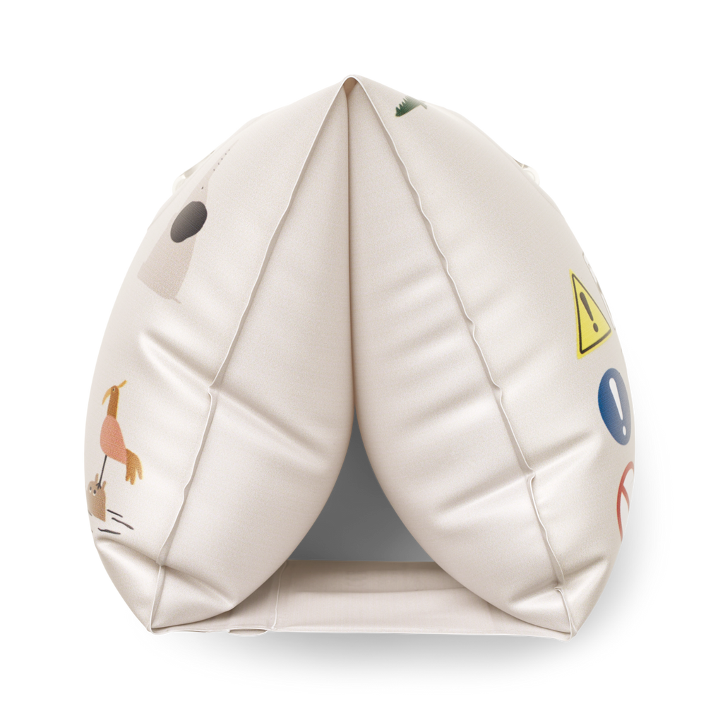 Liewood- Shirley Printed Arm Bands - All together / Sandy - Mabel & Fox