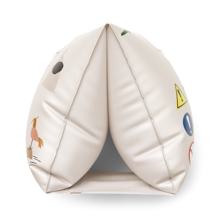 Liewood- Shirley Printed Arm Bands - All together / Sandy - Mabel & Fox