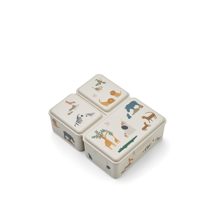 Liewood - Driss Lunchbox - All together / Sandy - Mabel & Fox