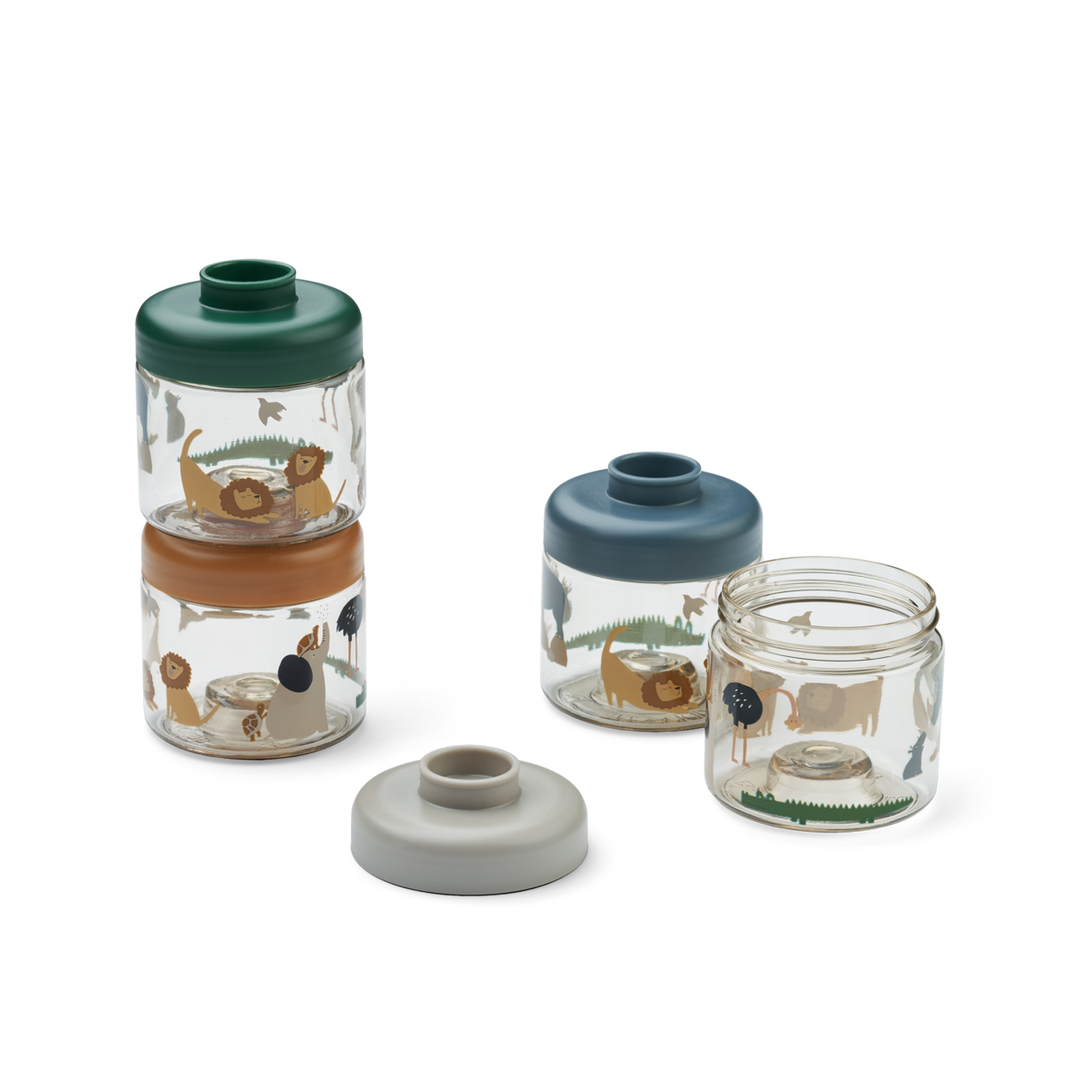Liewood - Dominique Baby Food Boxes - All Together / Sandy - Mabel & Fox