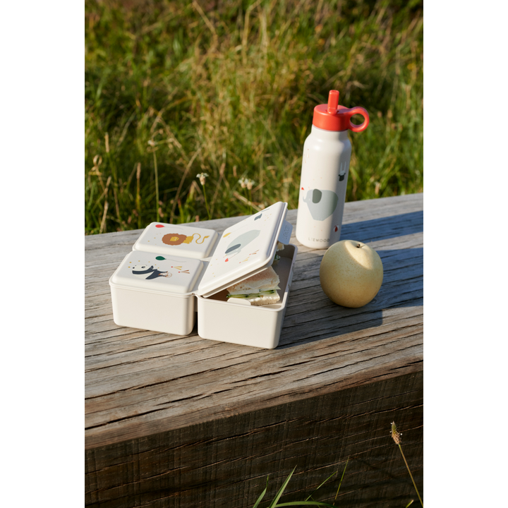 Liewood - Falk Water Bottle - Circus / Sandy - Mabel & Fox