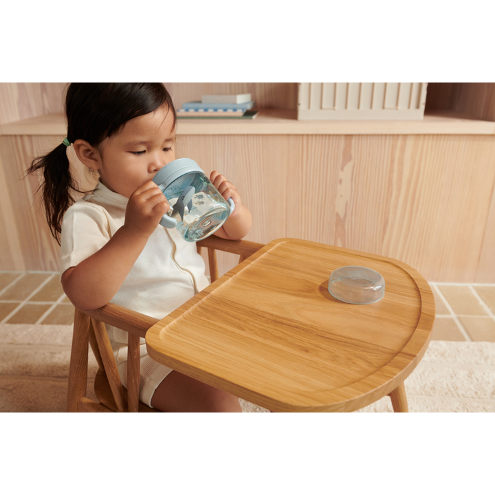 Liewood - Kylo Tritan Sippy Cup - Sea Creature / Sandy - Mabel & Fox