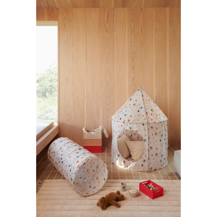 Liewood - Oaks Pop Up Playtent- Peach / Sea shell - Mabel & Fox