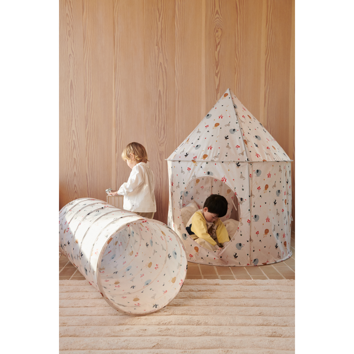 Liewood - Oaks Pop Up Playtent- Circus / Sandy - Mabel & Fox