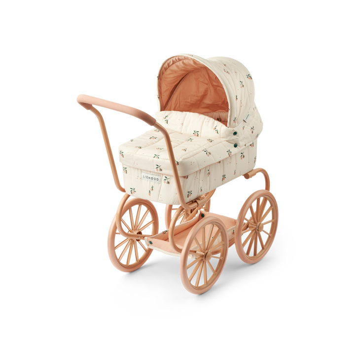 Liewood - Adaline Doll Pram - Peach / Sea Shell - Mabel & Fox