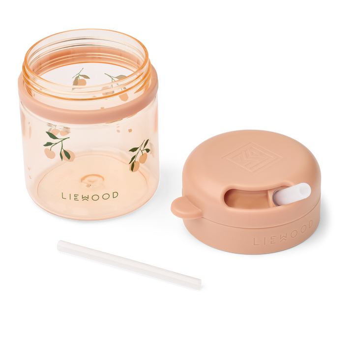 Liewood - Pavia Tritan Straw Cup - Peach / Sea Shell - Mabel & Fox
